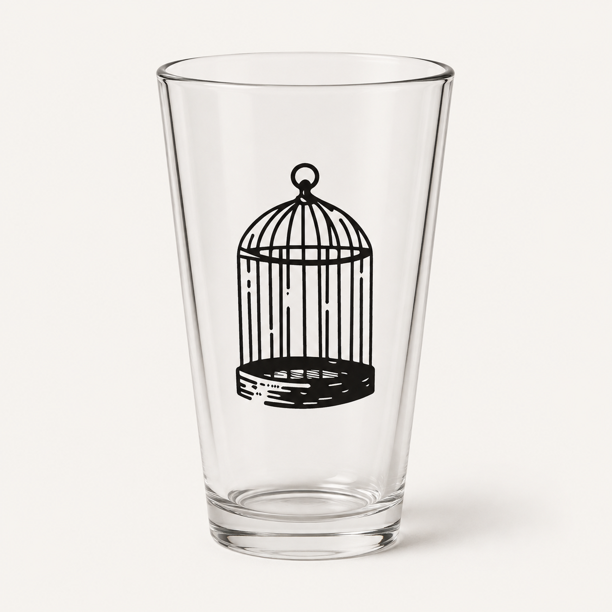 Pint Glass — merchandise mockup